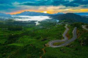 Green landscape of Vagamon Kerala