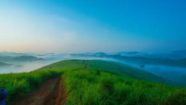 Resort with swimming pool in idukki -nature